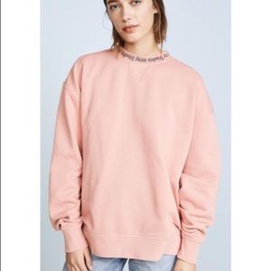 ACNE STUDIOS YANA RIB SWEATSHIRT